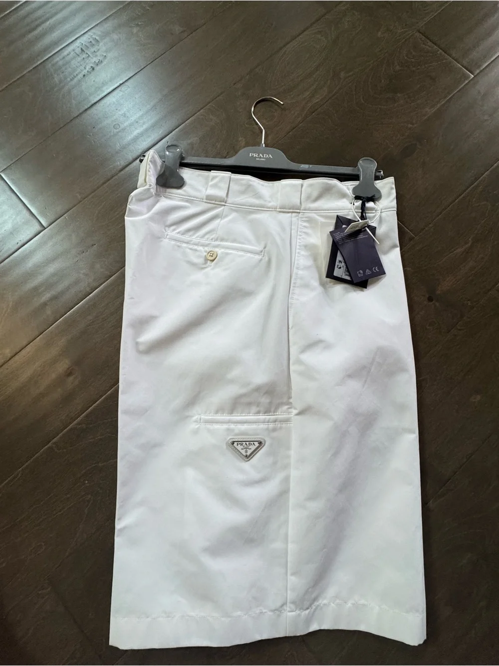 Prada Technical poplin Men's Casual Shorts